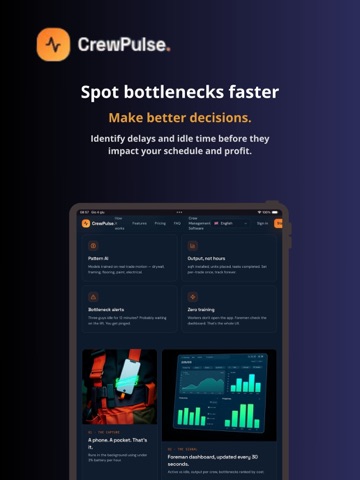 CrewPulse iPad screenshot 3