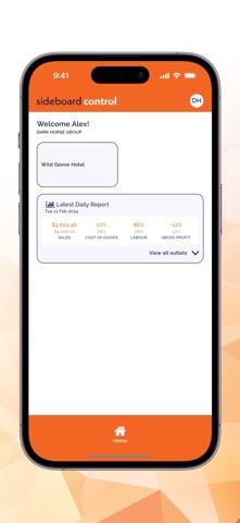 Sideboard Control screenshot