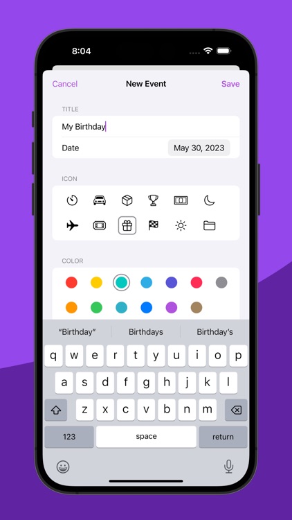 Await: Countdown App & Widgets screenshot-3