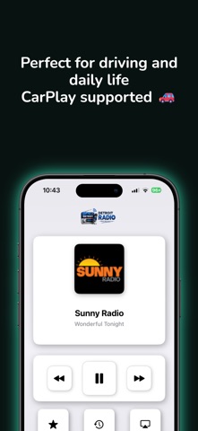 Detroit Radio – Live FM & AM iPhone screenshot