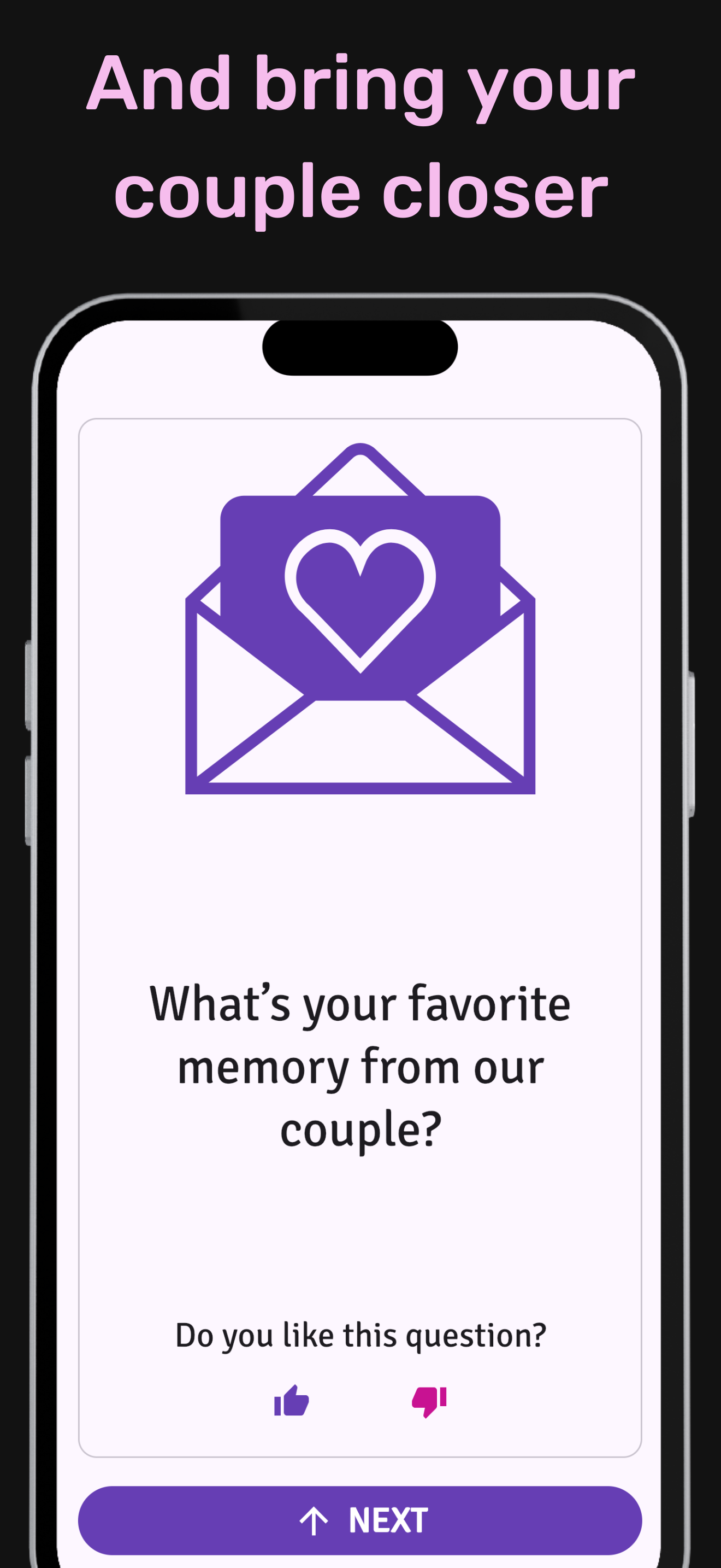 Questions of Love: Couple game