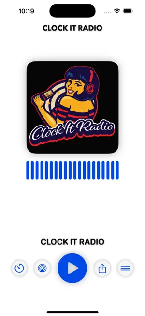 Clock it Radio screenshot 2
