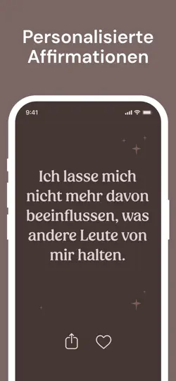 Screenshot von I Am - Sprüche Für Selbstliebe auf dem iPhone 3