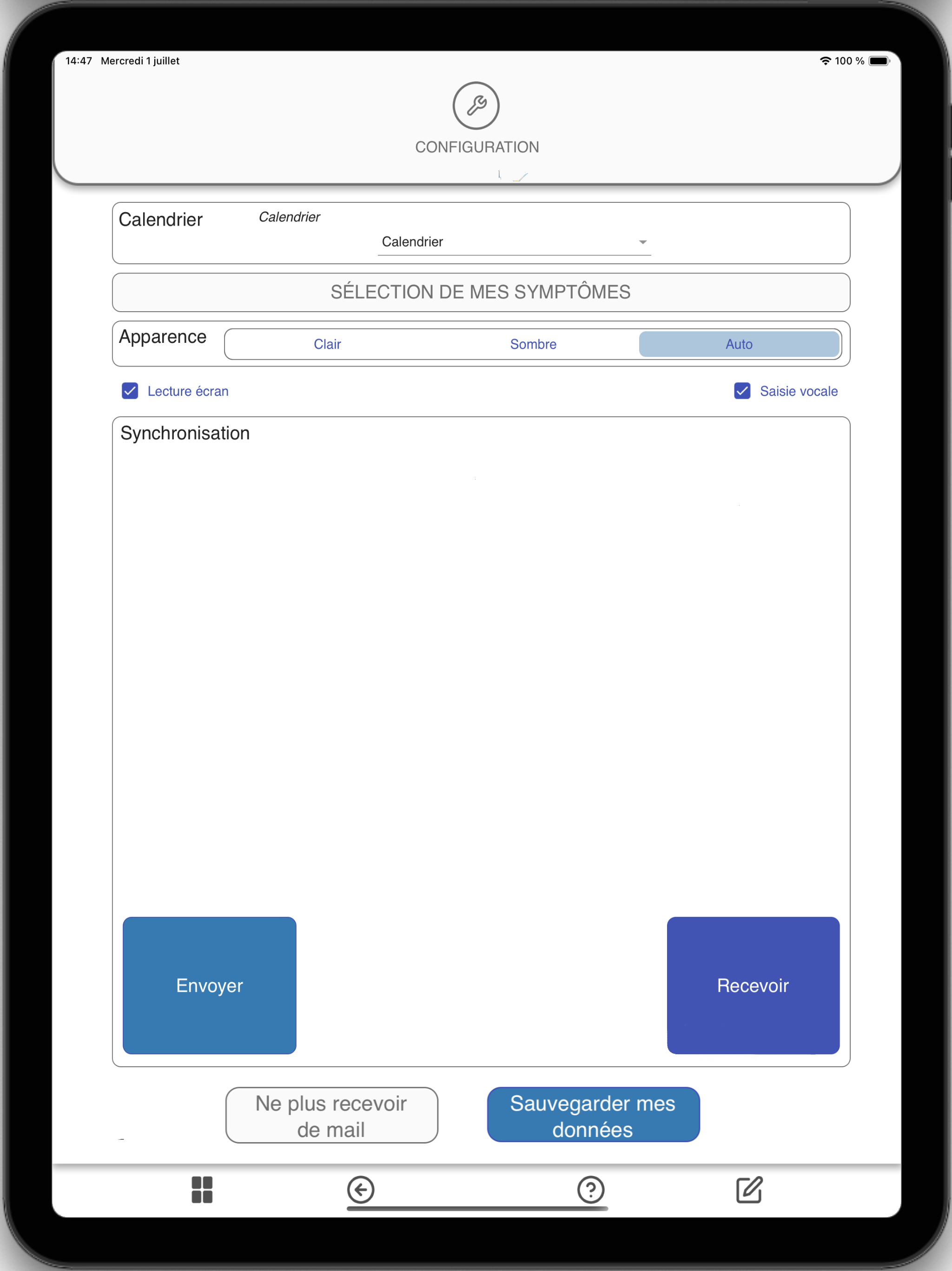 PARKINSON App screenshot 15