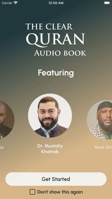The Clear Quran Audiobook Screenshot 1 - AppWisp.com The Clear Quran Audiobook Screenshot 1 - AppWisp.com