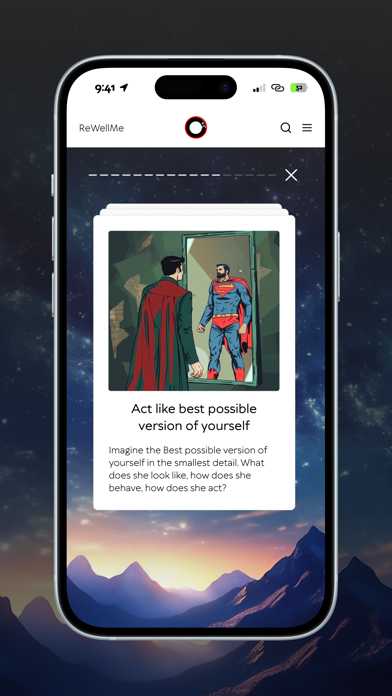 ReWellMe: mindset reset app Screenshot