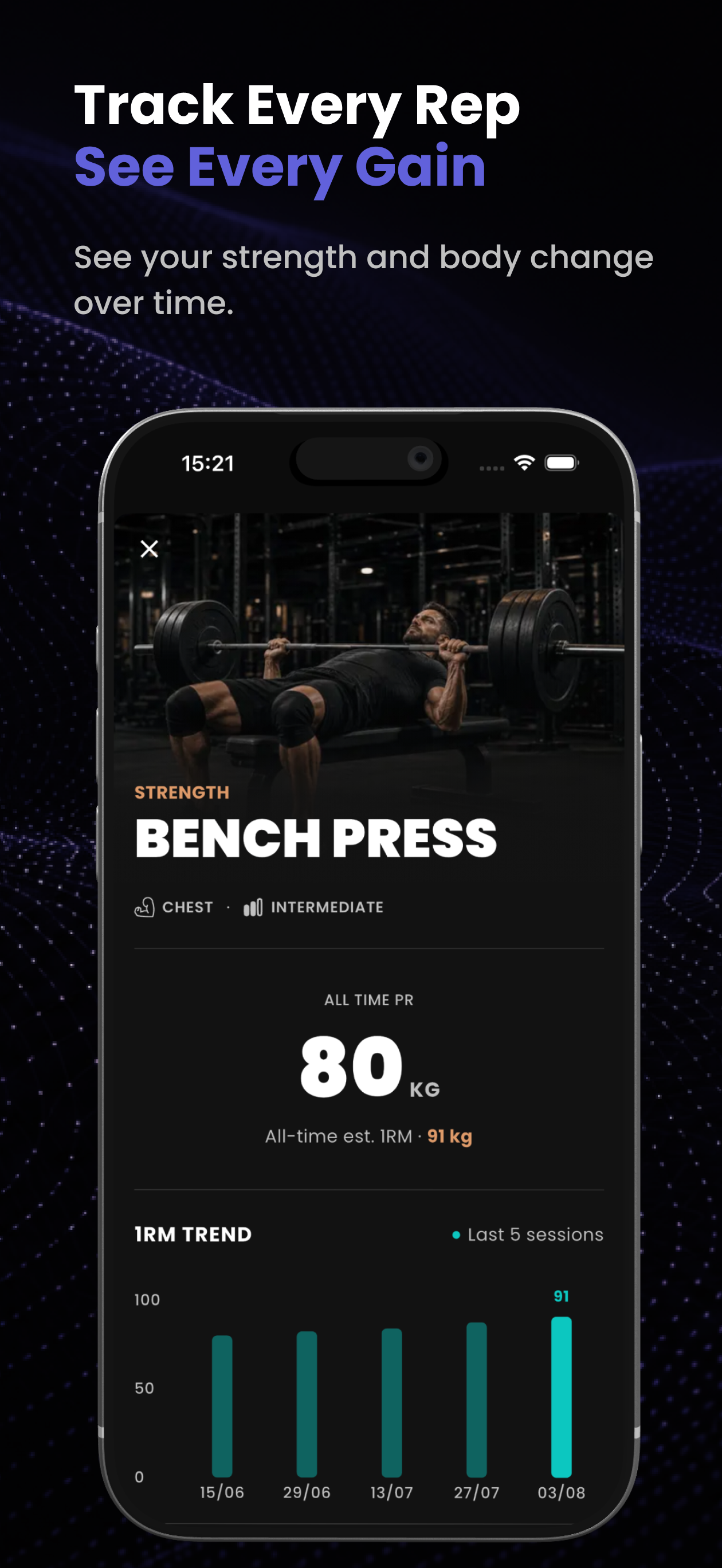 KALIOS | Gym Workout Planner screenshot 6
