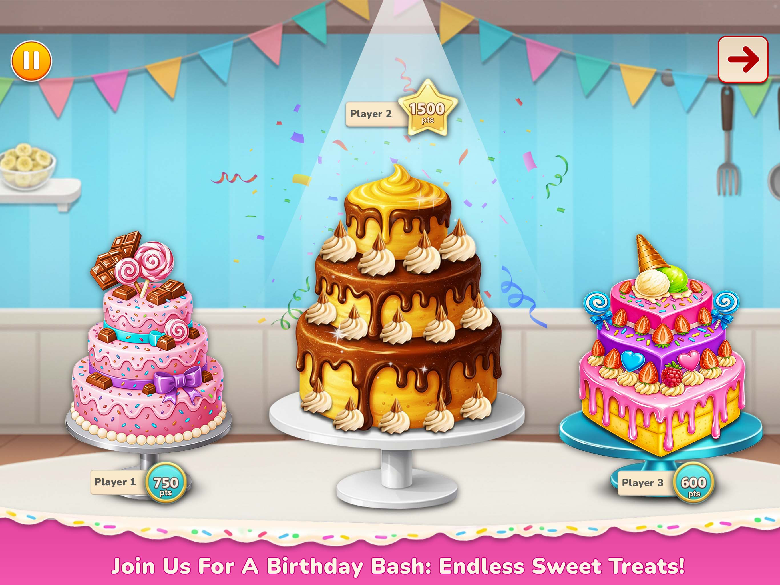 Cake Maker: DIY Dessert Game screenshot 7