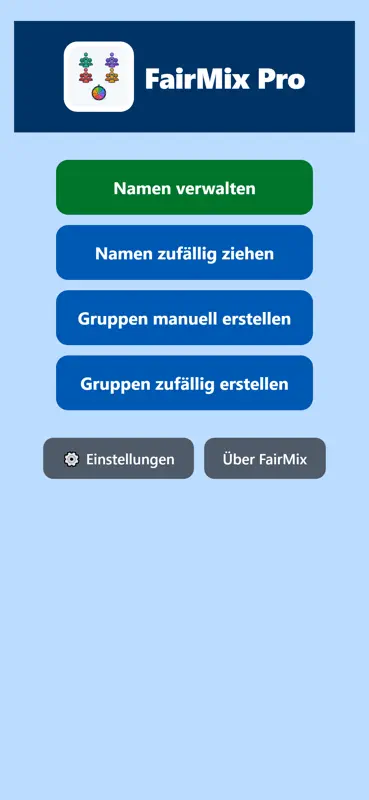 FairMix Pro – Gruppen bilden screenshot 6 of 10