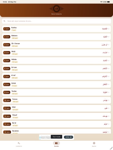 Sure Ezberle ( Sesli ) iPad screenshot