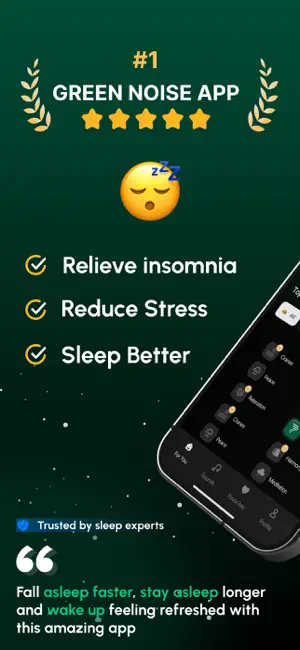 Green Noise App | ZenTones screenshot 1
