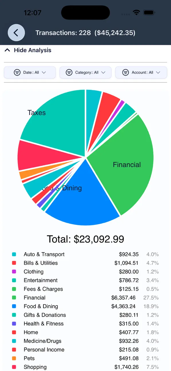 Screenshot #3 pour Financial Sidekick