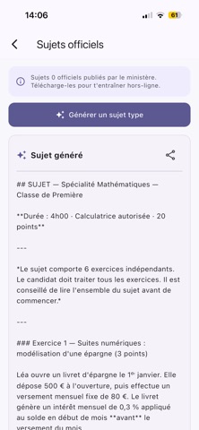 EducAI : aide aux devoirs IA screenshot