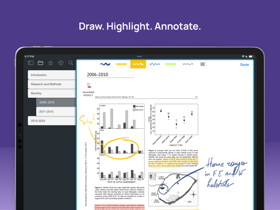Screenshot #5 pour Outline: Notes for OneNote