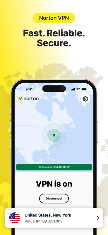 Norton VPN – Fast & Secure screenshot 2 of 8