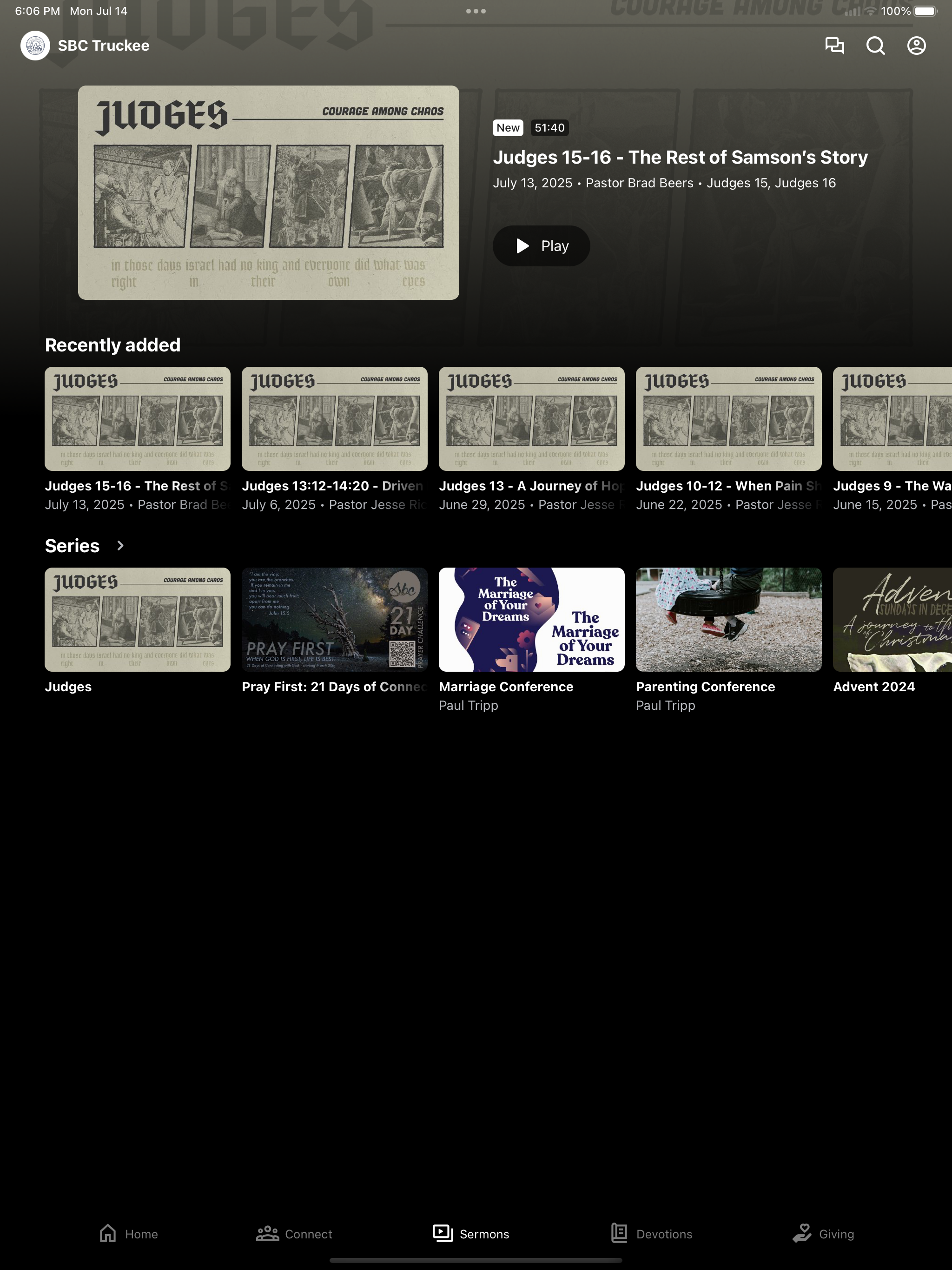 Sierra Bible Church Truckee screenshot 7