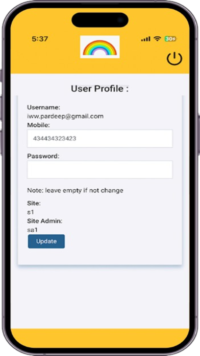 App screenshot