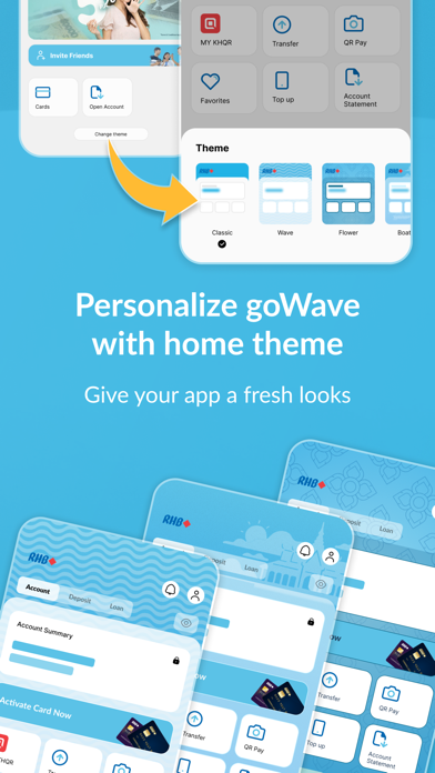 goWave by RHB iPhone screenshot 8 - Finance app