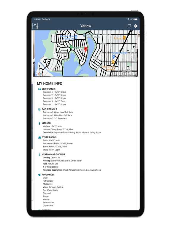 Yarlow iPad screenshot 3 - Lifestyle app