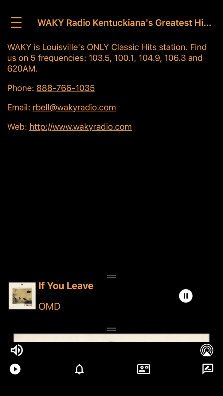 iPhone screenshot