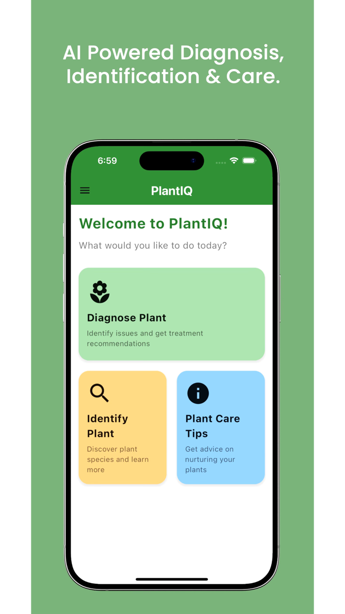 Plant identifier scanner