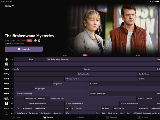 Pickx iPad screenshot 2 - Entertainment app