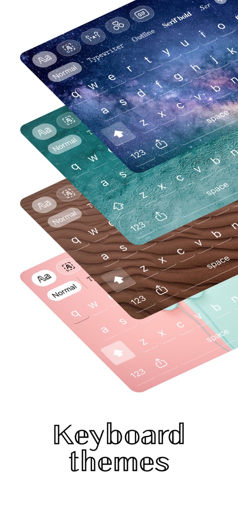 Fonts - AI Stickers - Personalized Keyboards