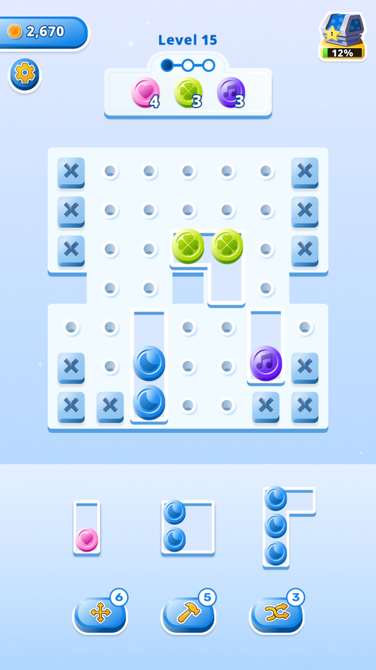 #1. Bolt Sort: Puzzle Adventure (iOS) 由: Lucas Piloto