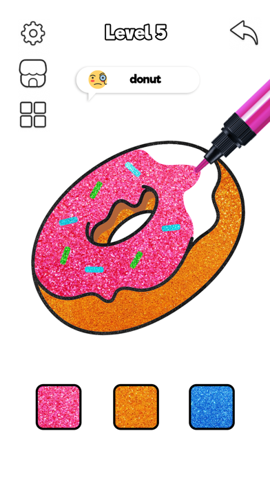 ASMR Coloring Book: Paint Game Screenshot