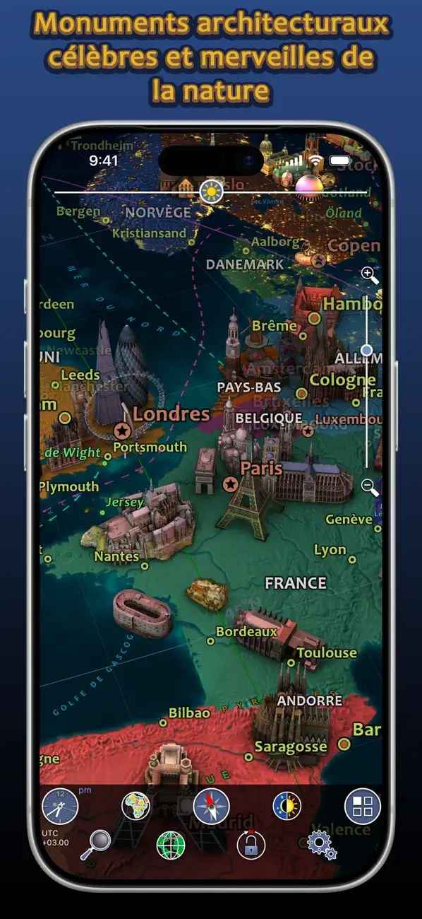 Screenshot #2 pour Terre 3D - Atlas du Monde