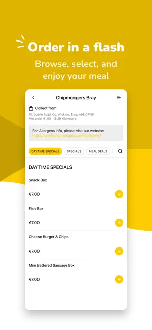 CHIPMONGERS - Order Takeaway screenshot 1