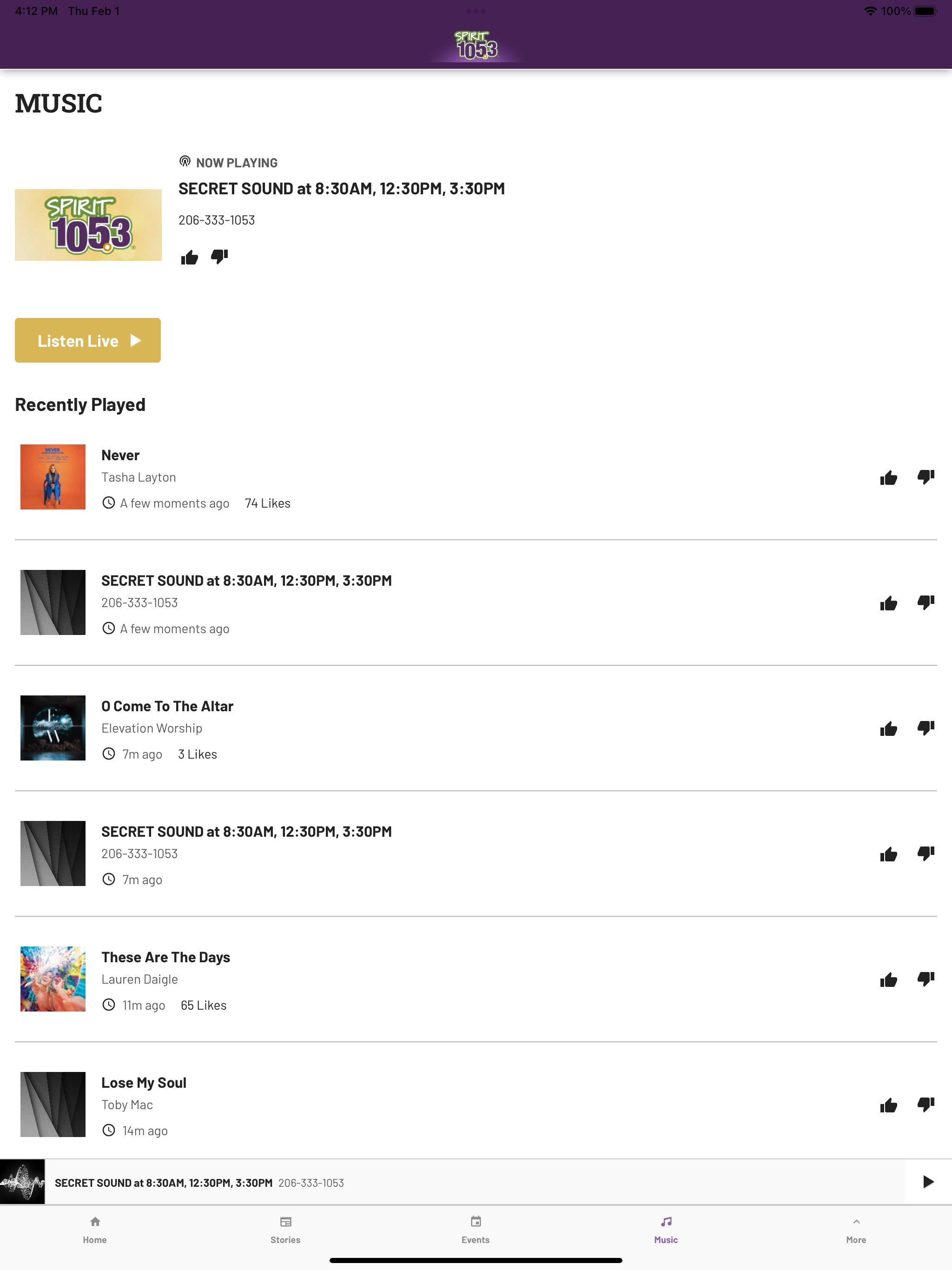 SPIRIT 105.3