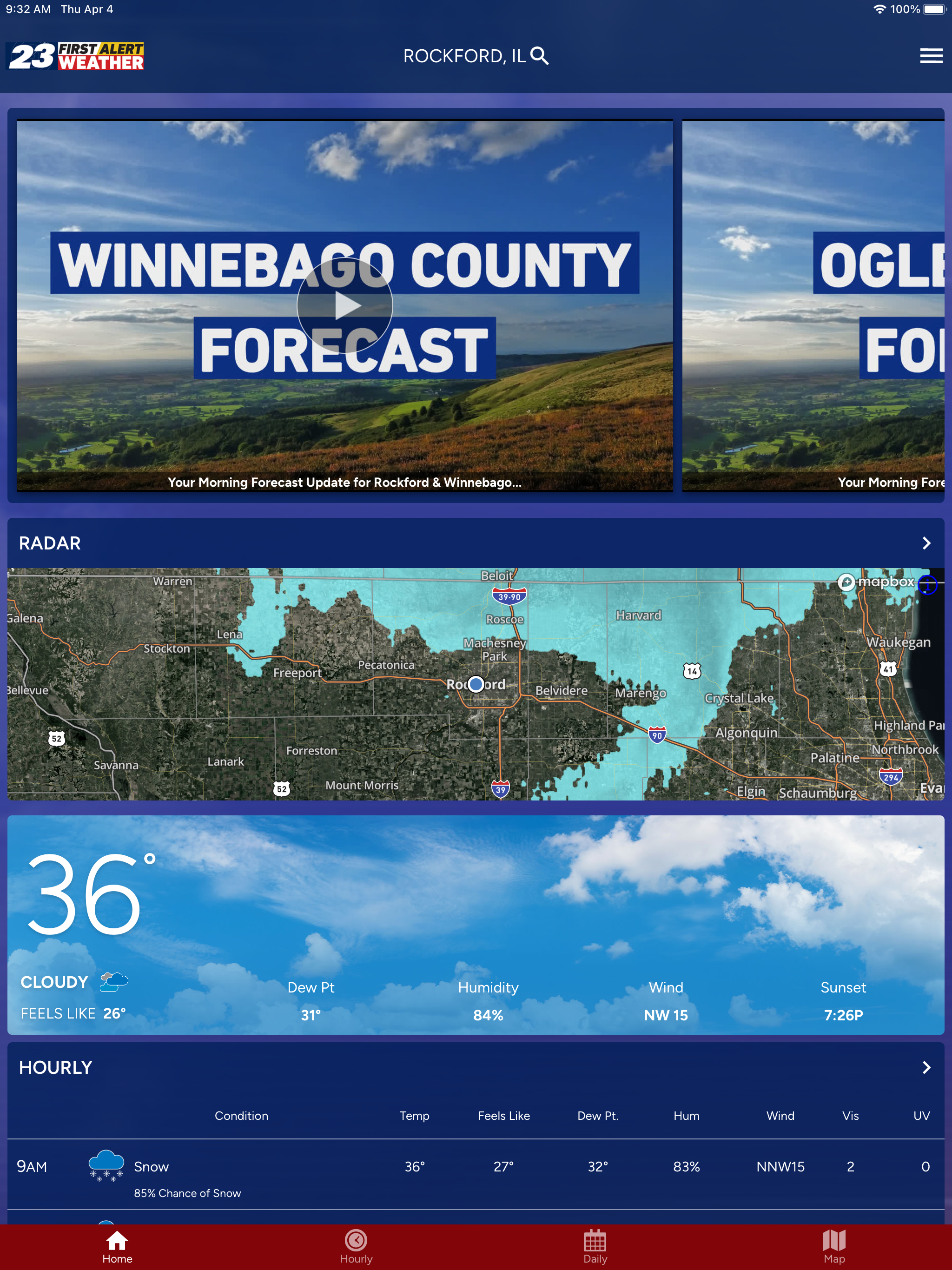 WIFR Weather screenshot 5