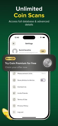 Coin ID Scanner screenshot