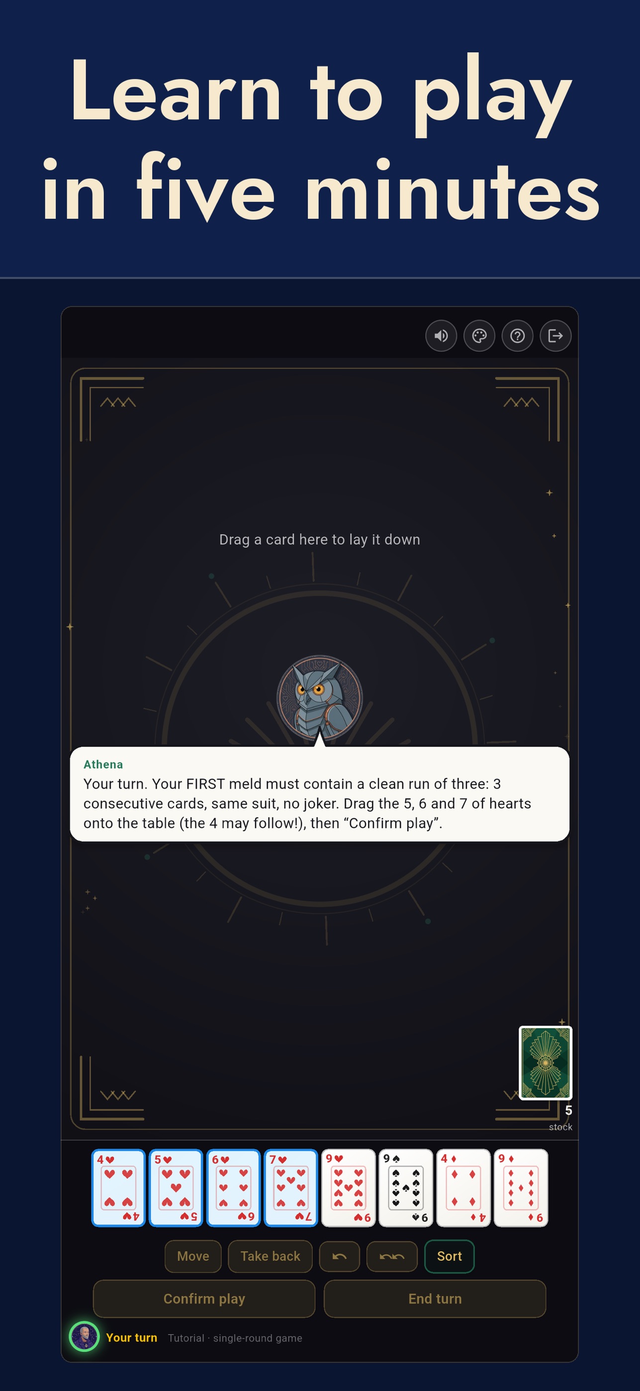 Screenshot 3 of Ramio — Manipulation Rummy