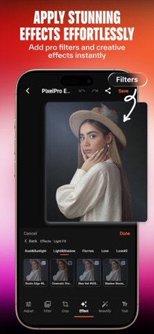 Photo Editor Pixelpro screenshot