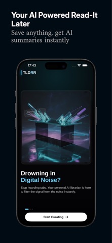 AI TLDRR screenshot
