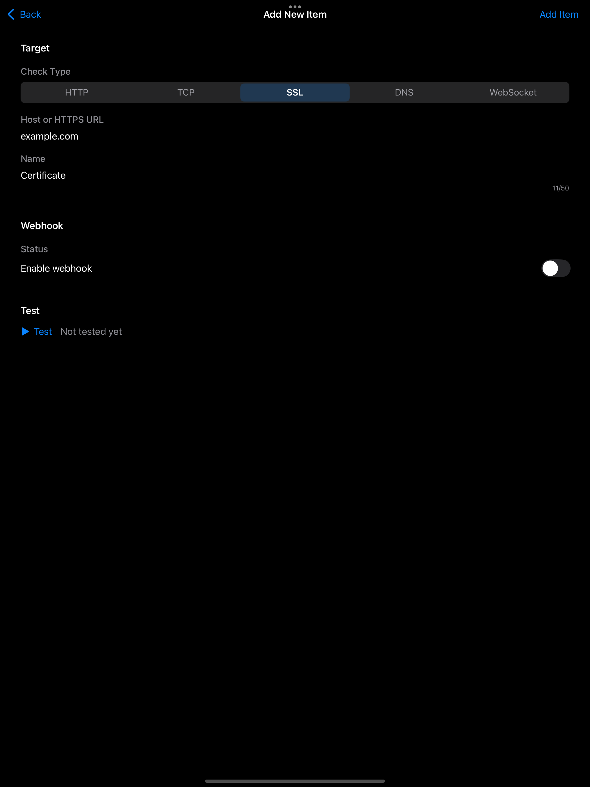 Uptime-monitor