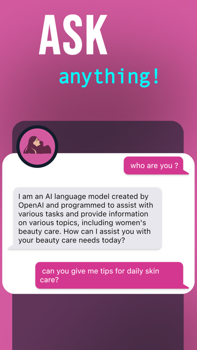 Daily Beauty Care App Screenshot