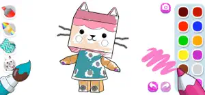 Magic Dollhaouse Coloring Book screenshot 3