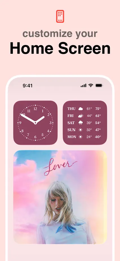 Widgetsmith, App Store screenshot 1