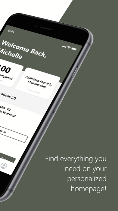 La Coterie iPhone screenshot 2 - Health & Fitness app
