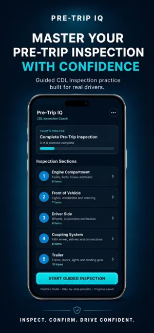 Pre-Trip: CDL Inspection screenshot 1
