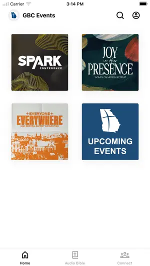 Georgia Baptist Events screenshot 1