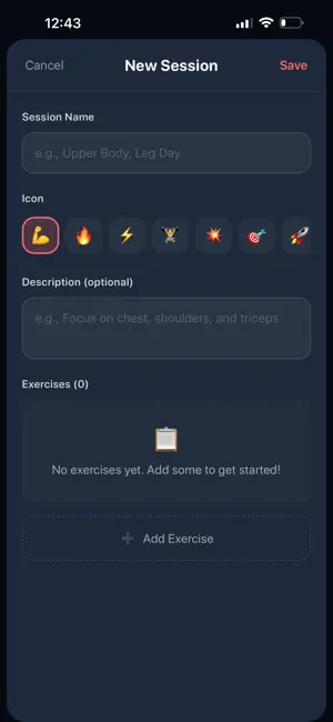 FitLog - Workout Tracker screenshot 3