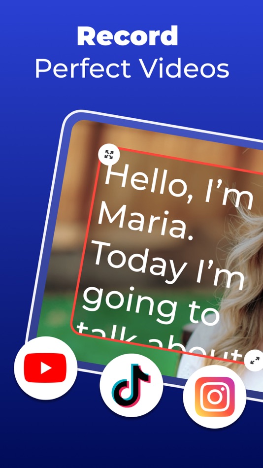 #1. Teleprompter - VILO (iOS) Podle: Salix Dijital Pazarlama Anonim Sirketi