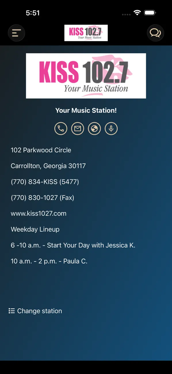 Screenshot #3 pour Kiss 102.7