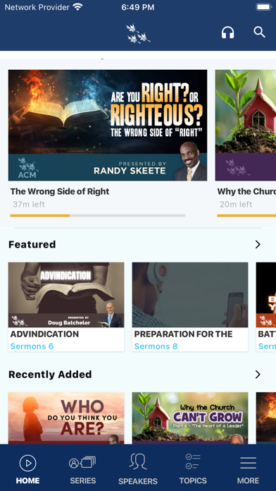 American Christian Ministries Screenshot