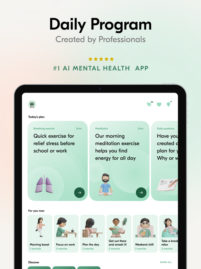 ‎VOS: Mental Health Tracker Screenshot