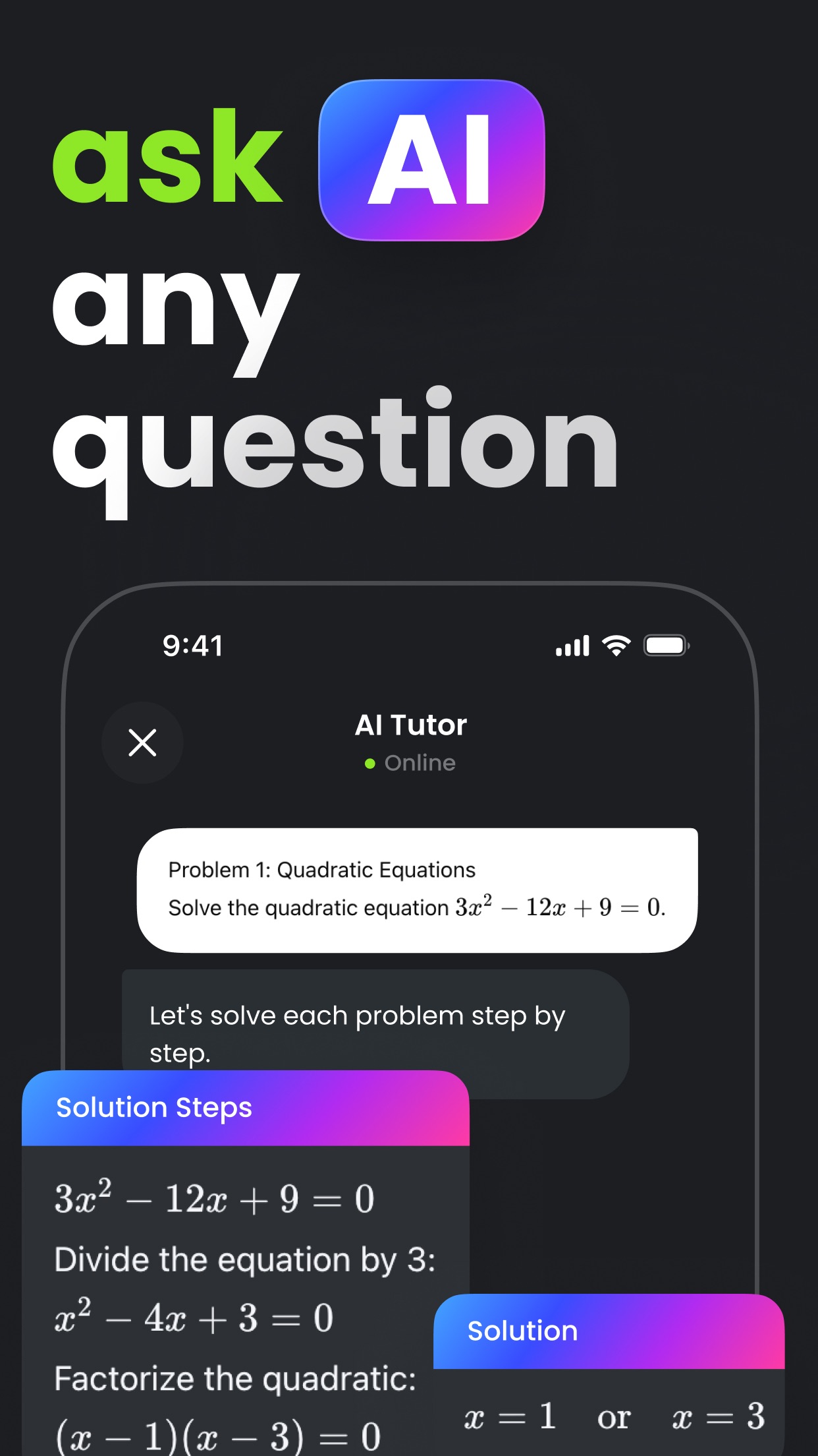 Homework Helper: AI Assistant screenshot 3